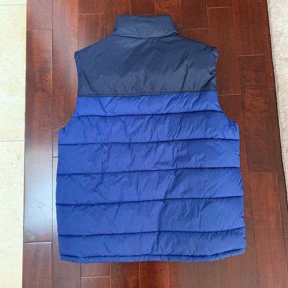 Gap Puffer Sleeveless Vest Two Toned 90s/Y2K bubble vest - Picture 3 of 8